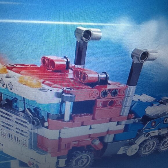 Bundle 1000pcs Jigsaw Xmas puzzle&1000+pcs modern robot assembly kit NWT - Picture 4 of 8